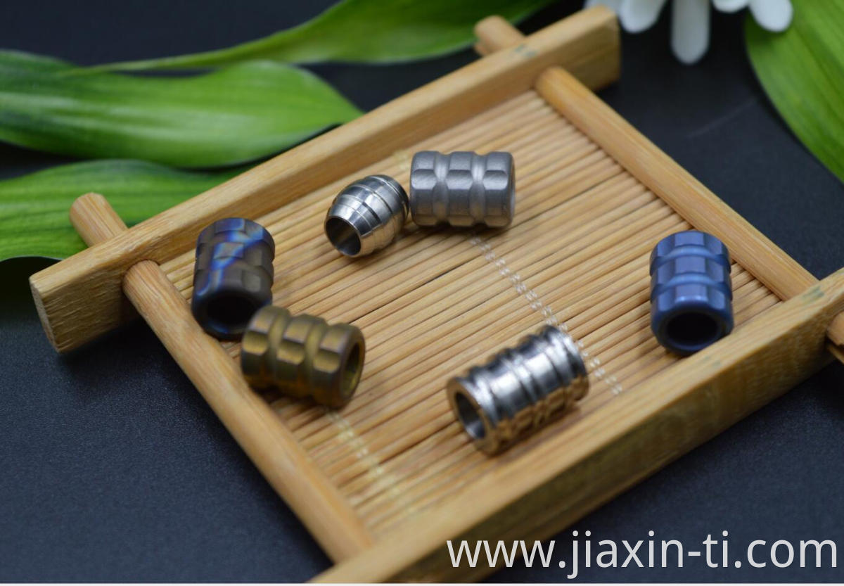 titanium knife beads